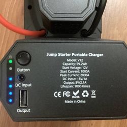 V12 Lithium Battery Jumper Starter 