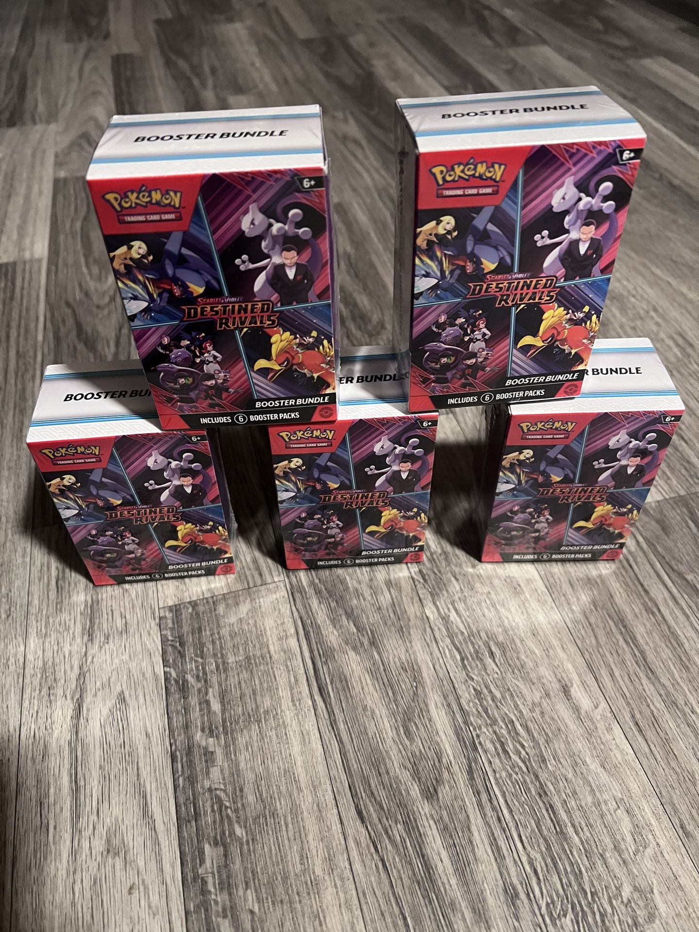 Pokemon Destined Rivals Booster Bundle