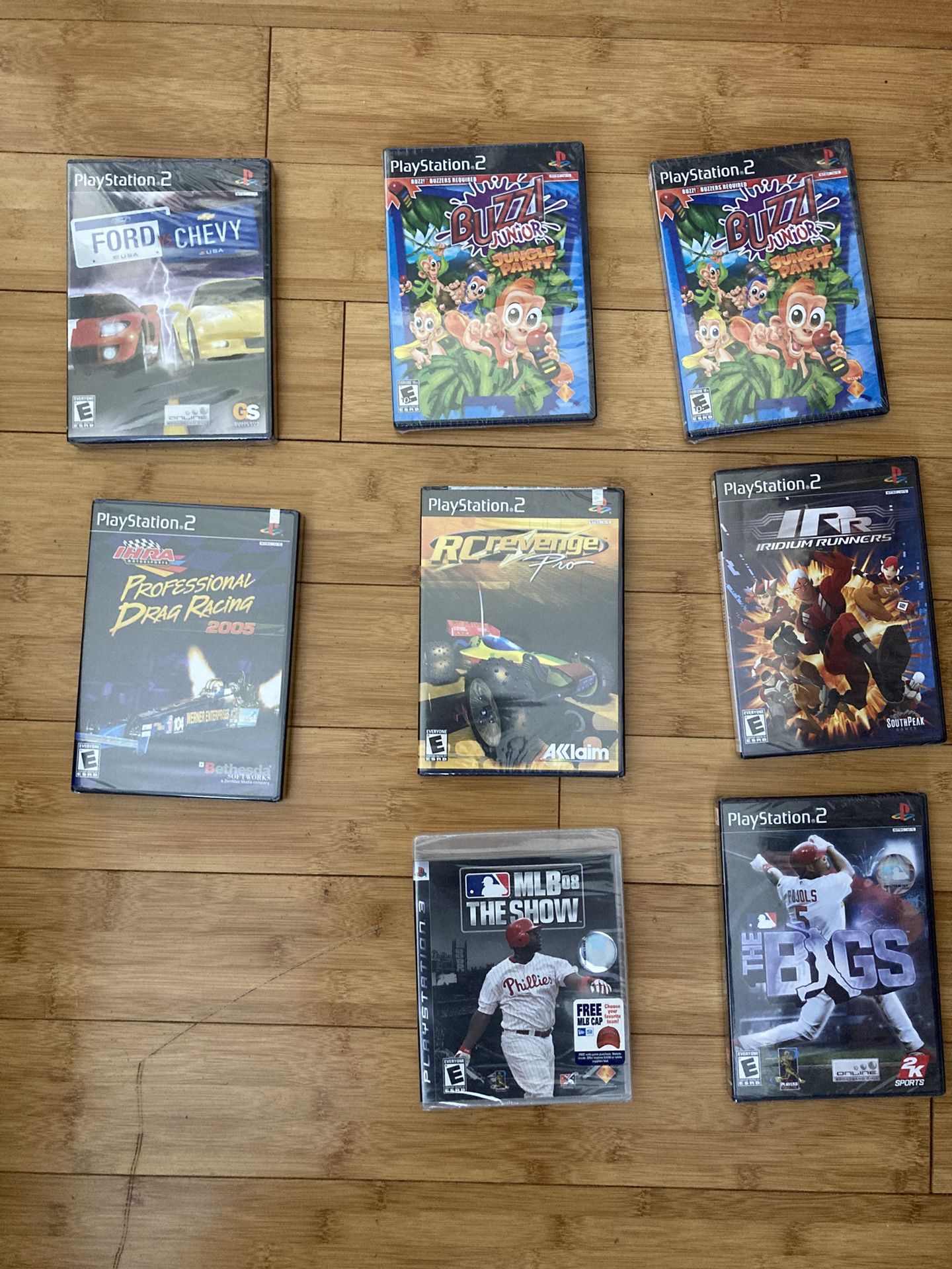 (LOT OF 8) PS2 + PS3 Games - Playstation *FACTORY SEALED - READ DESC
