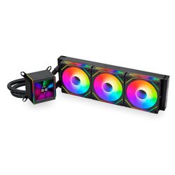 Lian Li Galahad II LCD SL-INF 3x120mm AiO Liquid CPU Cooler - Black