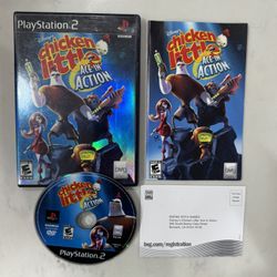 Chicken Little Ace in Action (No Scratches) PlayStation 2 PS2 Video GAME