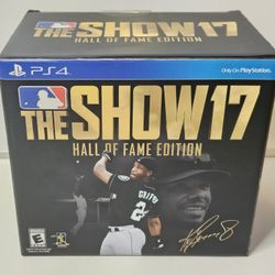 MLB: The Show 17  Hall of Fame Edition GameStop Exclusive W/ Hat *Rare/MINT CON*