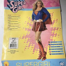 DC Comics SuperGirl Costume  Medium 10-14