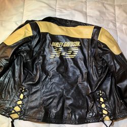 Harley-Davidson FXRG Leather Motorcycle Jacket - Women’s Size M