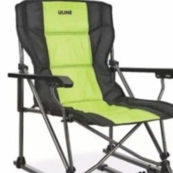 Uline Heavy Duty  Folding Rocking Chair 