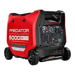 Predator 5000watt Dual Fuel Super Quiet Generator