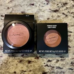 2X MAC powder blush in Melba