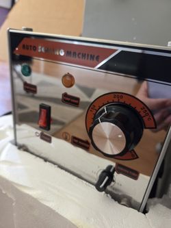 Semi-automatic Cup Sealing Machine, 300-500 Cup/h Tea Cup Sealer Machine, Black Boba Cup Sealer Machine, 90/95mm Cup Diameter Boba Cup Sealing Machine