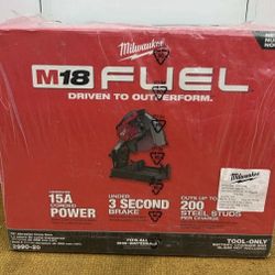 Milwaukee New 14" Chop Saw 18M Fuel