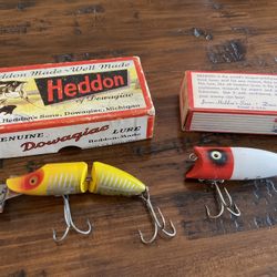 Vintage Heddon Fishing Lures