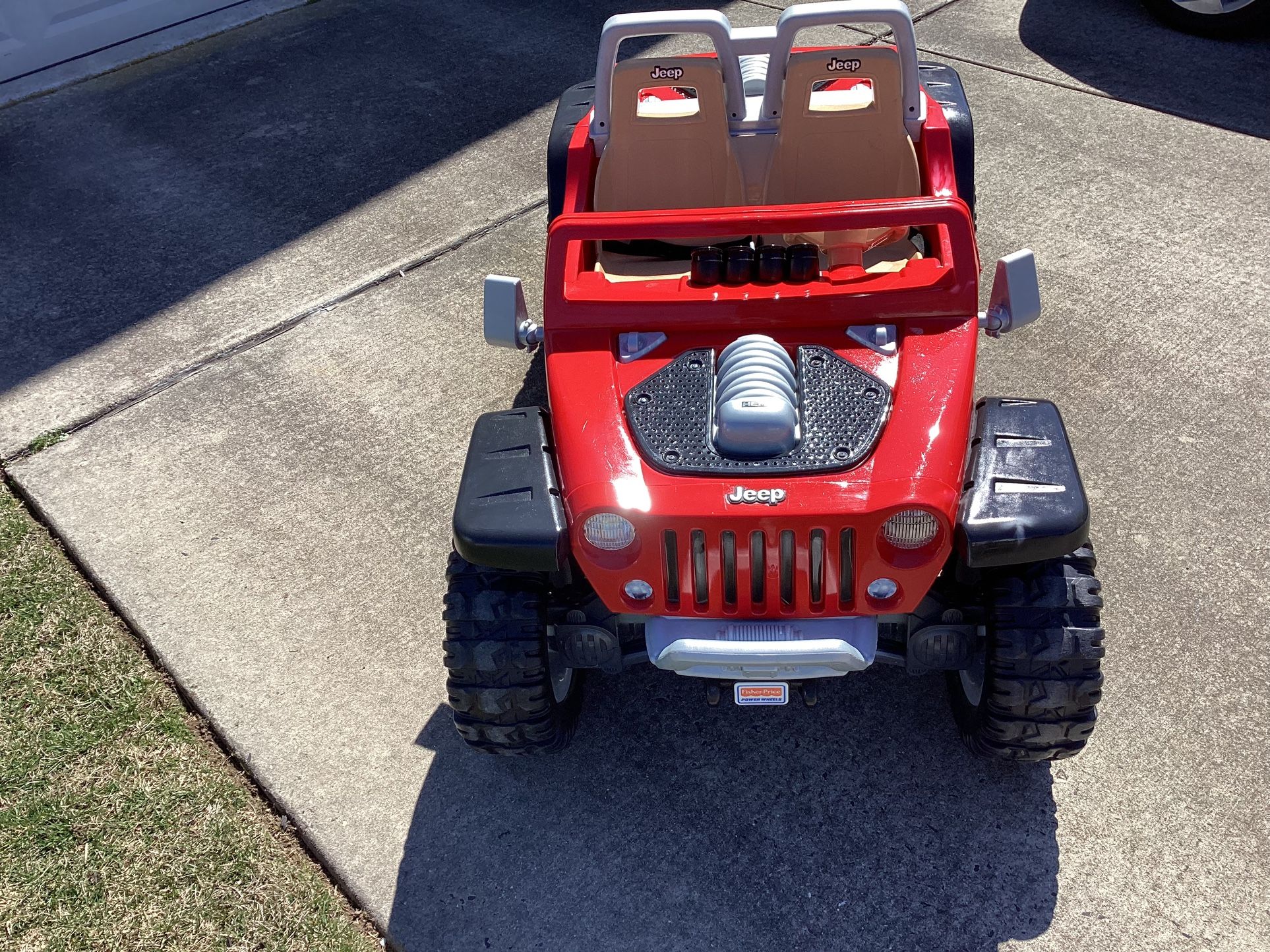 Fisher price power sale wheels jeep hurricane