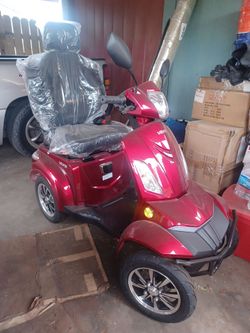 motorized electric scooter