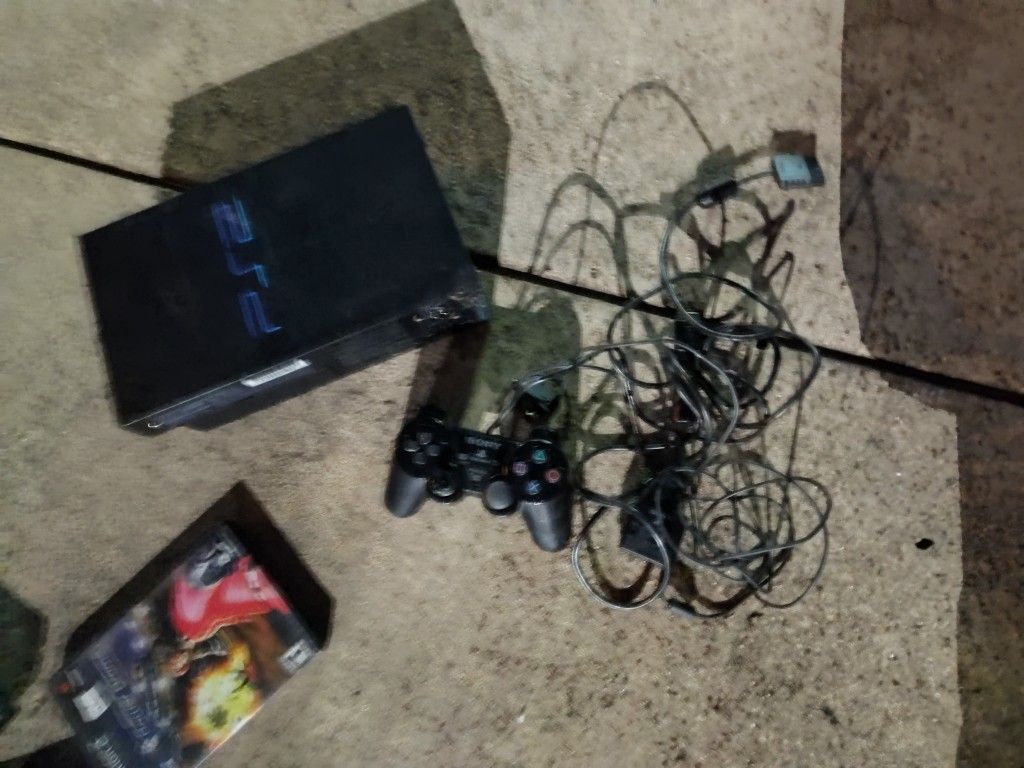 Two Playstation 2 Console And Games 