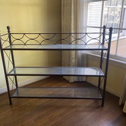 Metal & Glass Shelf 