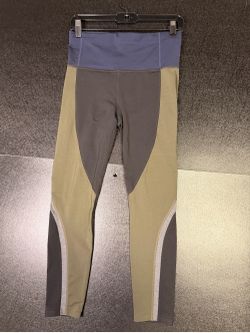 Athleta Spar Colorblock 7/8 Tight Legging Blue Black S