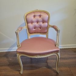 Antique Italian Venetian Baroque Style Accent Chair 