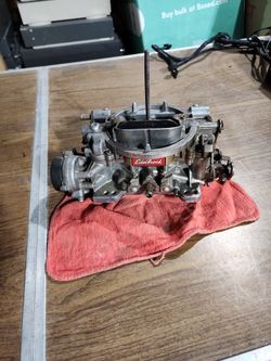Edelbrock Four Barrel Carburetor 