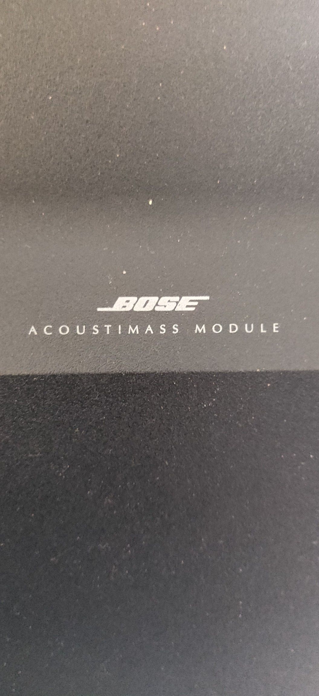 Bose Acoustimass 10 series Double cube speakers & Bass w/stands