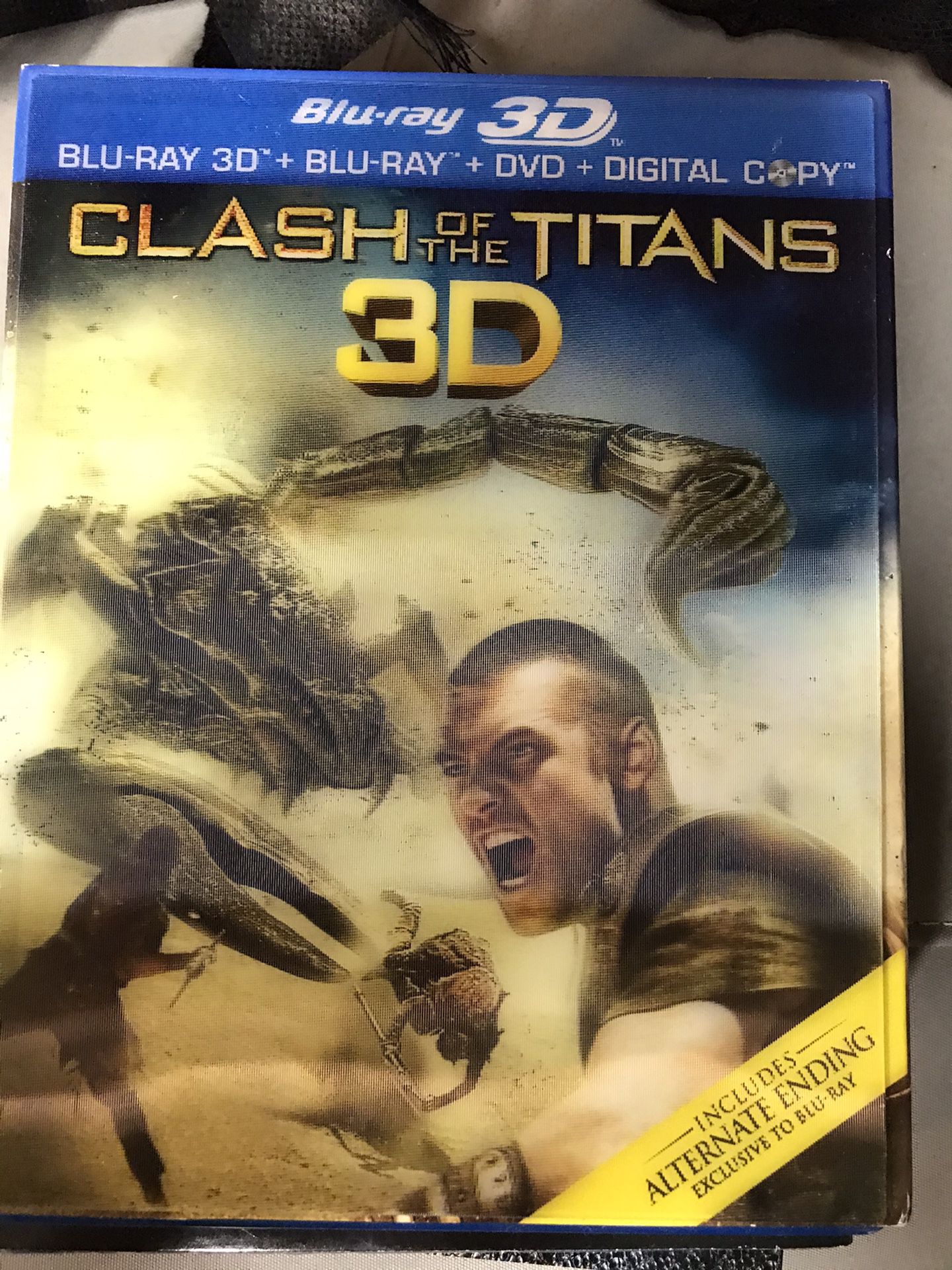 Blu-Ray Clash of the Titans 3-D available