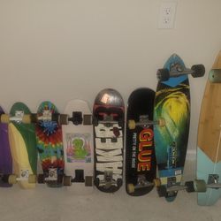 Skateboards, Longboards, And Nickel Boards For Sale