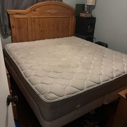 King Size Mattress, And Boxspring