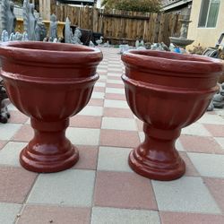 New Flower Pots Made Out Of Cement 