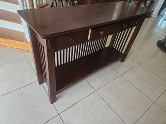 Console table
