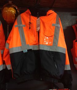 Class 3 High Visibility Safety Jacket with Removable Fleece