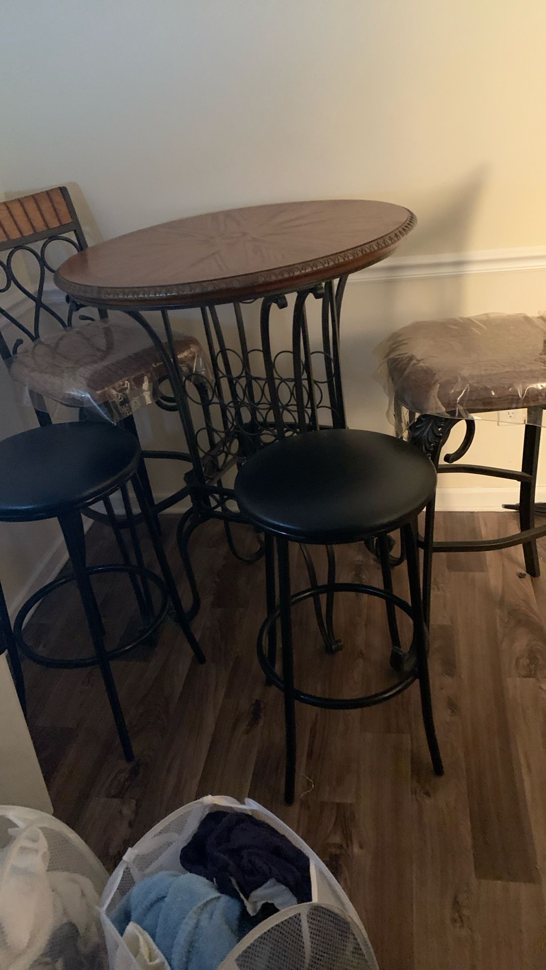Table And Bar Stools