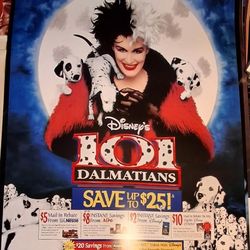 101 Dalmations, Movie Poster***2 for $15