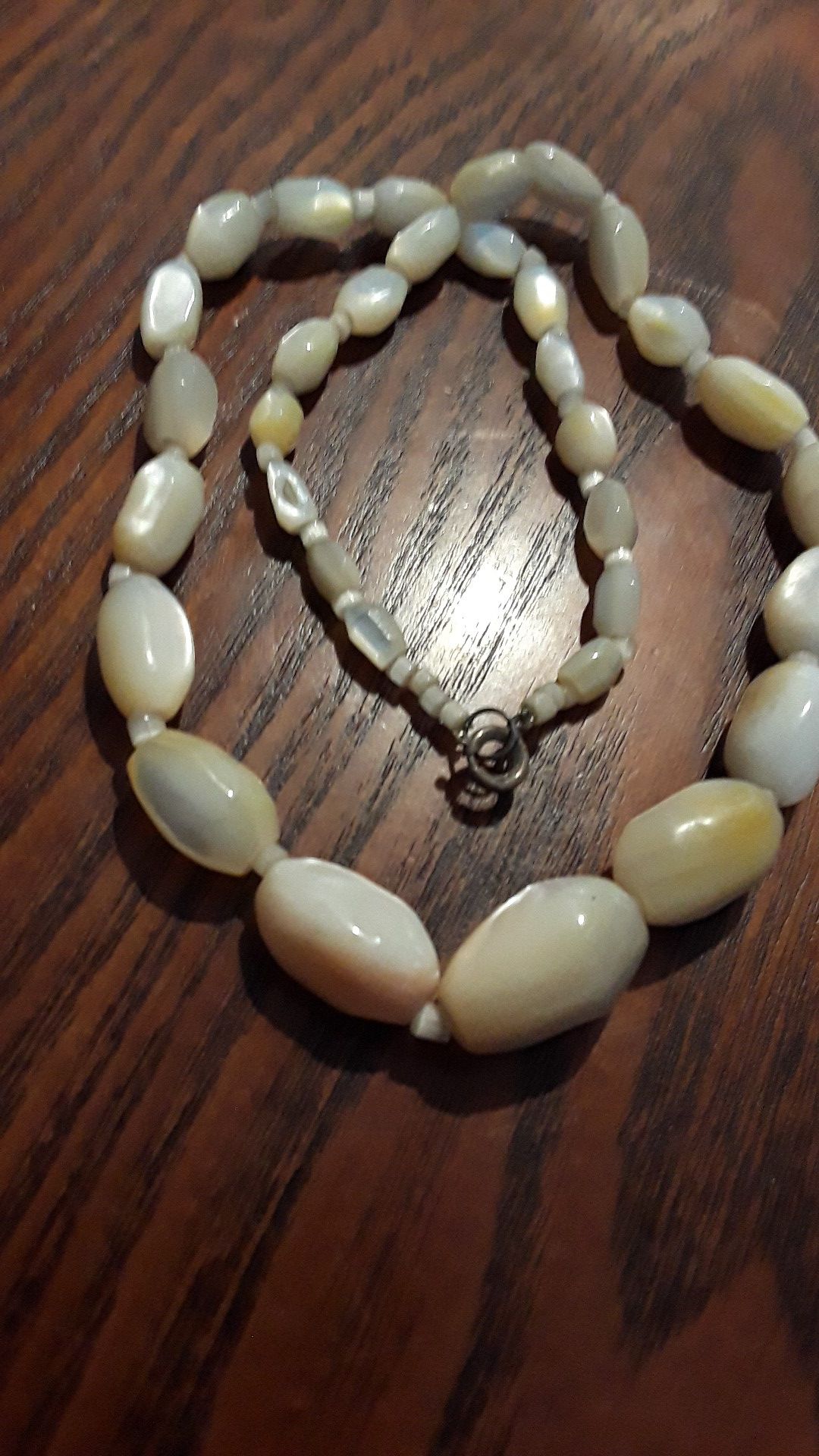 Absolutely Gorgeous vintage Mother of pearl necklace
