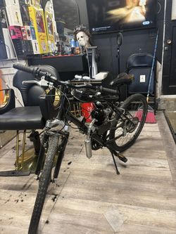 50cc custom built gas pedal bike