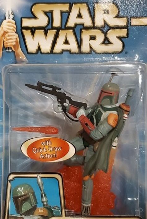 Star wars 3.75 action figures Boba Fett