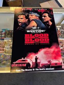 Blood I  blood out autograph picture signing live in store tomorrow
