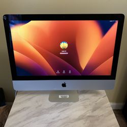 Apple iMac 21.5in 2.7GHz Core i5 (ME086LL/A) All In One Desktop