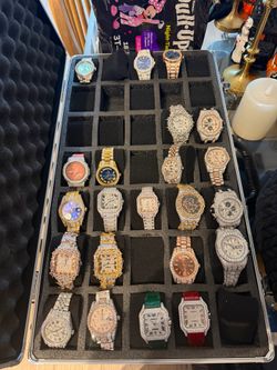 Mossanite watches