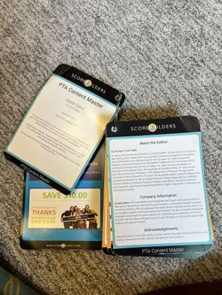 Scorebuilders PTA exam Flash Cards