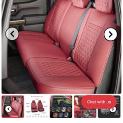 Leather SUV Seat Covers - 2+3 ( Front & 2nd Row) 
