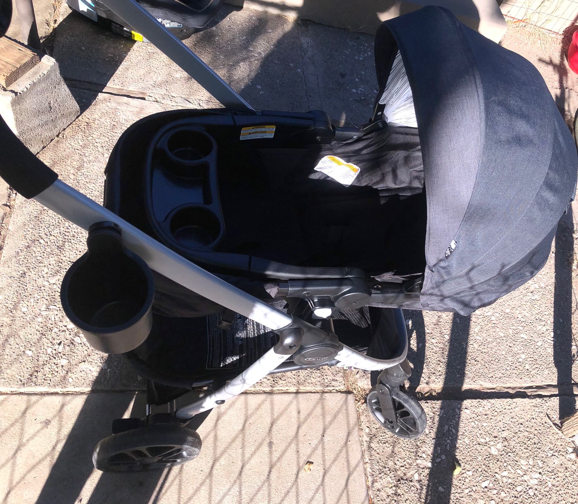 graco stroller and car seat with base