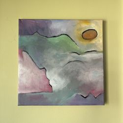 Original Acrylic Painting - 12” x 12”