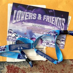 2 Lovers And Friends GA tickets 1000 For Both OBO