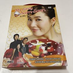 Korean TV Drama DVD MY LOVELY SAM-SOON  6 Discs 16 Episodes Box Set Excellent !!