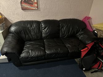 Black Couch - It’s FREE