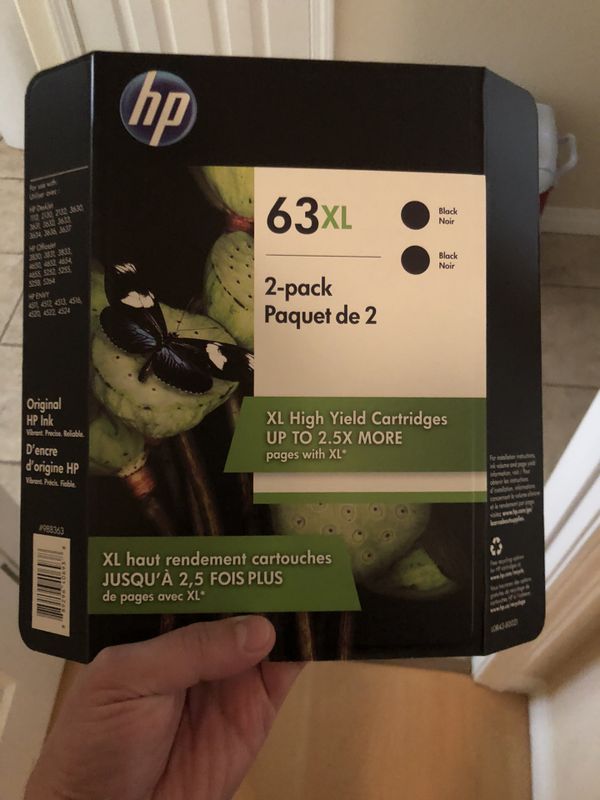 HP 63 XL Ink (2 Pack) for Sale in San Diego, CA OfferUp
