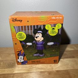 Disney Minnie Mouse Halloween Inflatable - 3.5 ft Tall - Brand New!