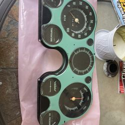 71 Chevy C10 Cluster. With New LED Lights.
