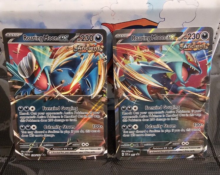Roaring Moon EX And EX Alt Bundle (Pokemon Tcg)