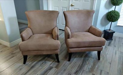 Two beautiful accent chairs
