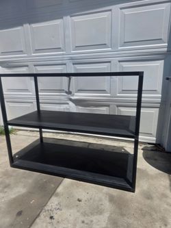 Metal shelve organizer $50