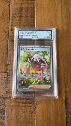Pokemon TCG AZ's Tranquility SIR 120/086 Chaos Rising AGS9